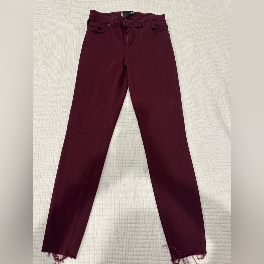 Kut from the Kloth Deep Red Trousers